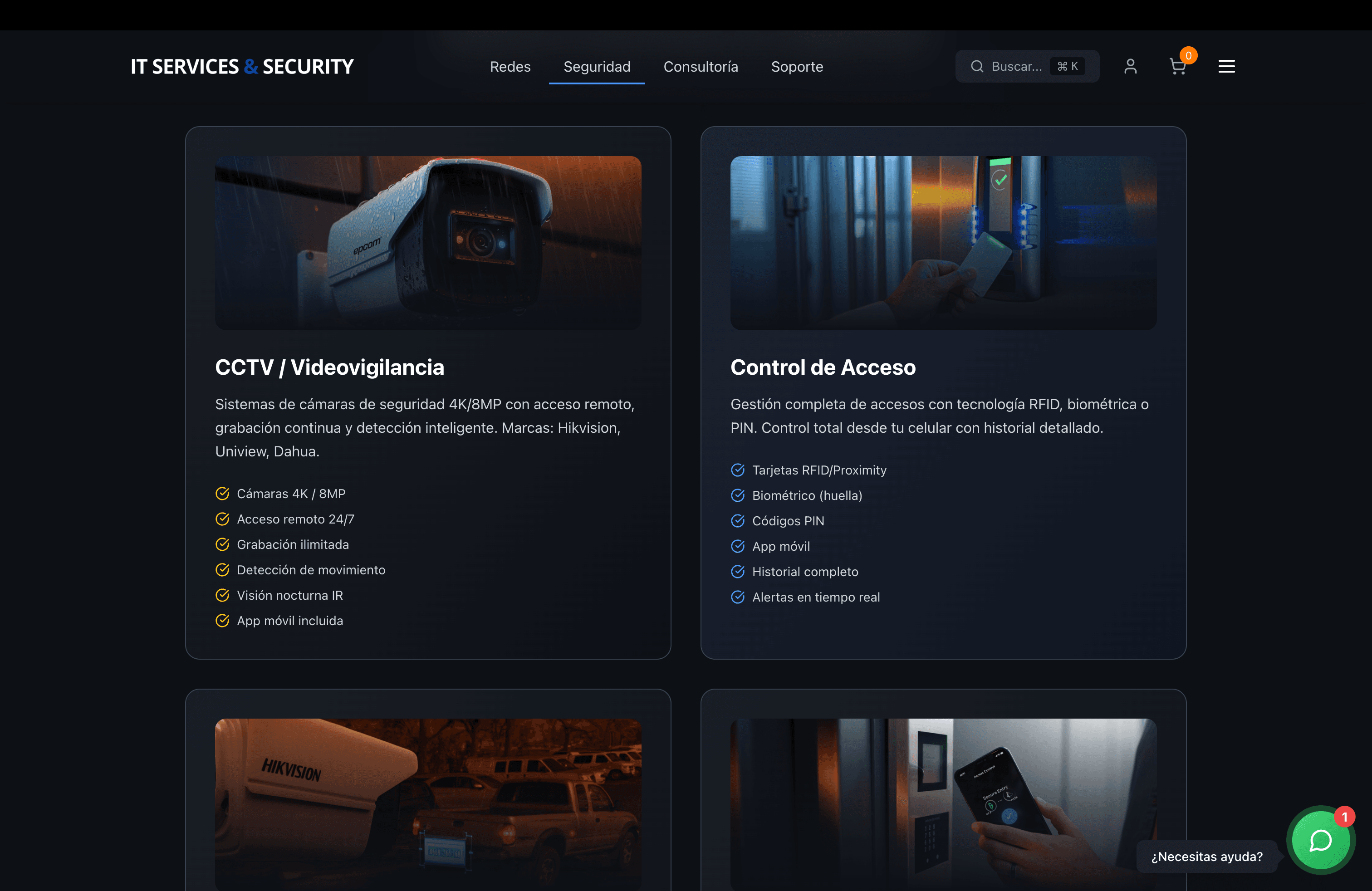 IT Services & Security — pantalla 2