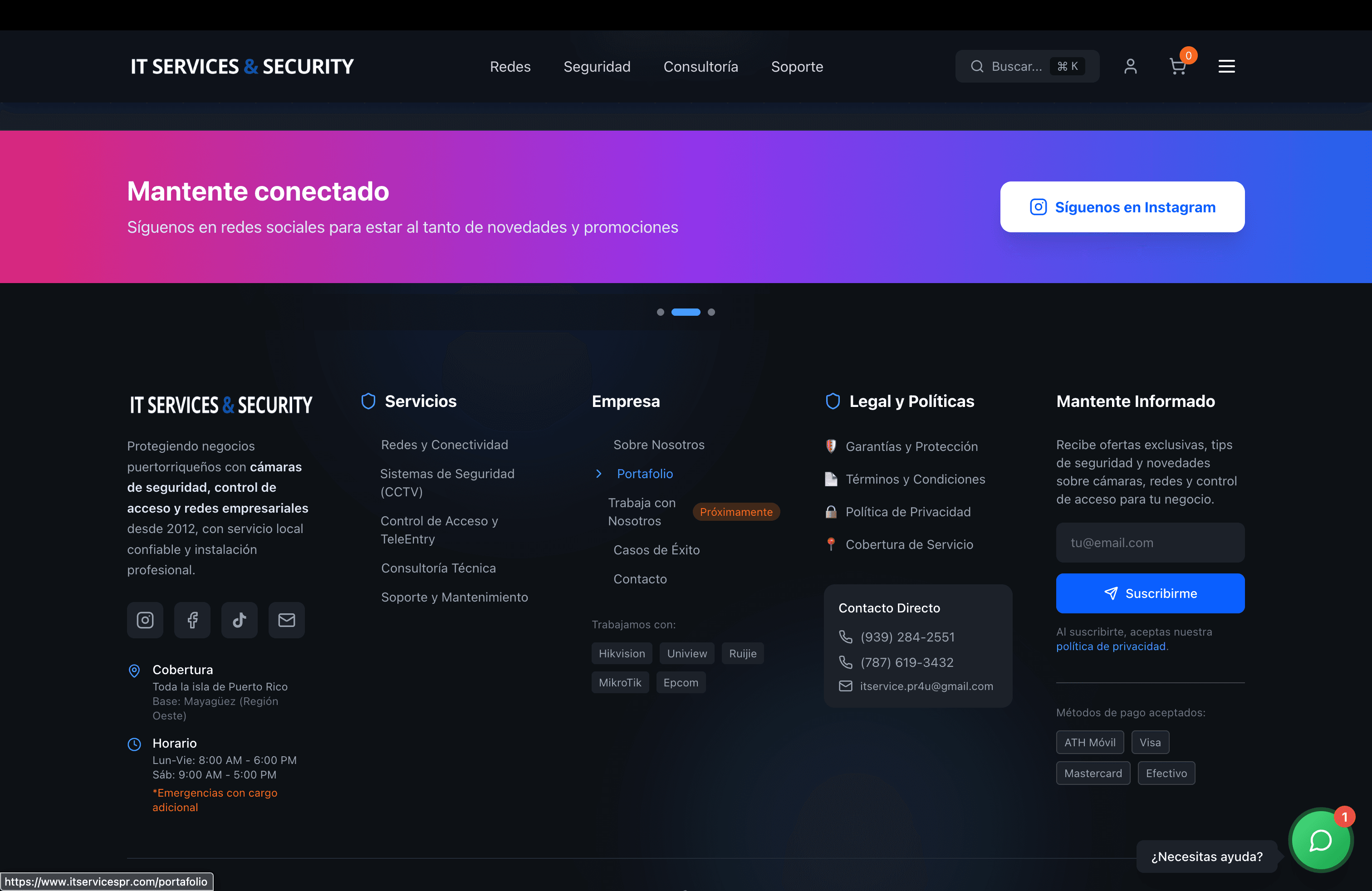 IT Services & Security — pantalla 4