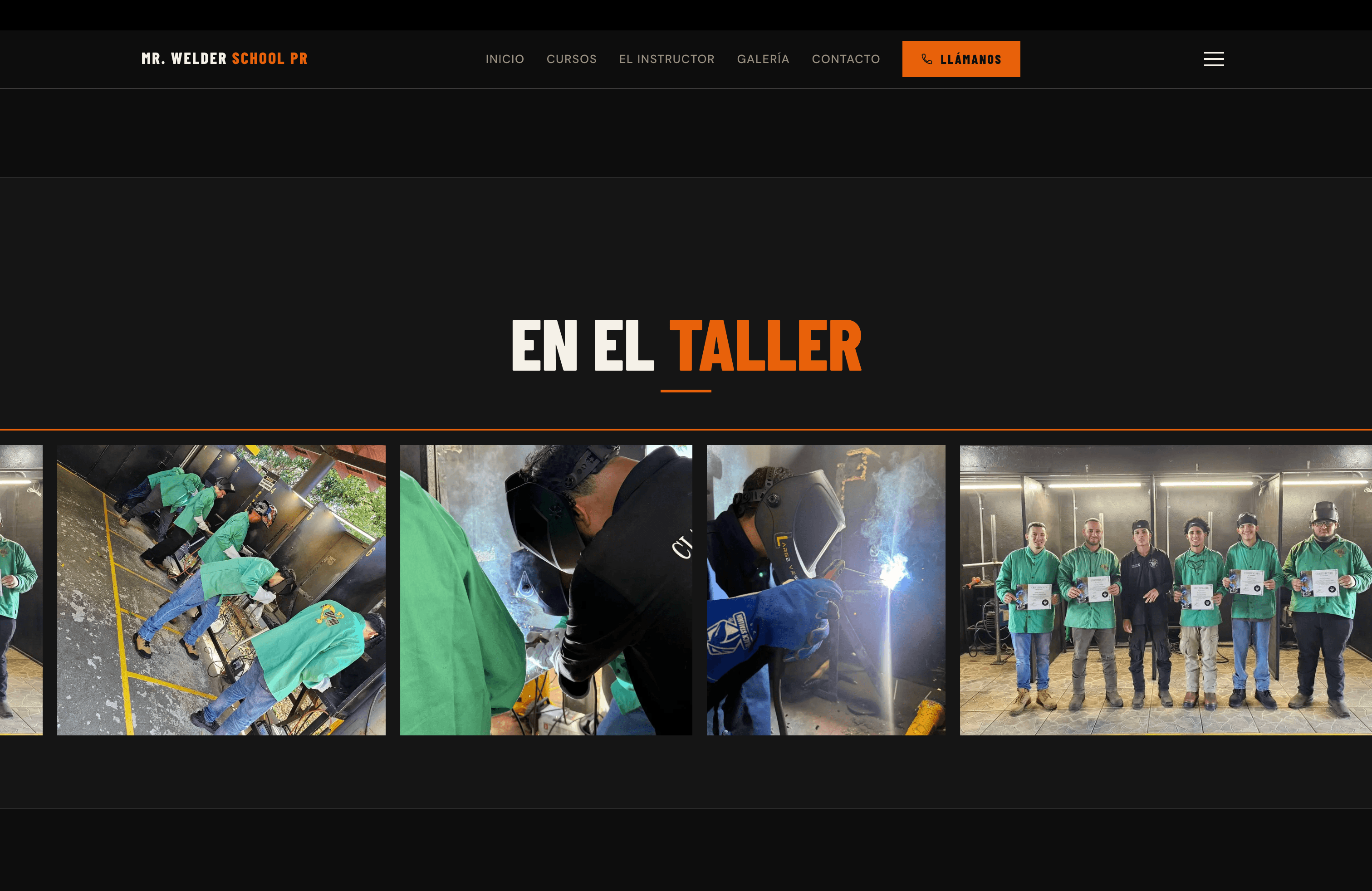 MR Welder School — pantalla 4