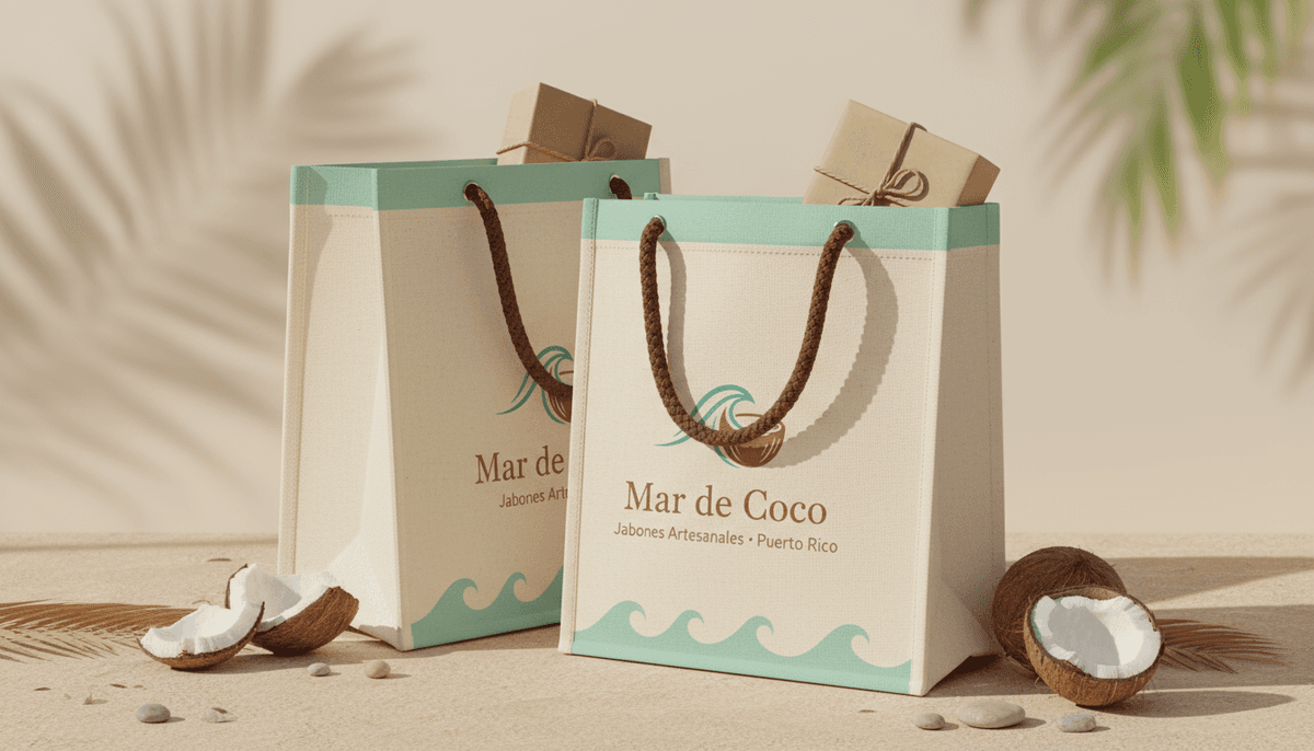 Mar de Coco — Empaque