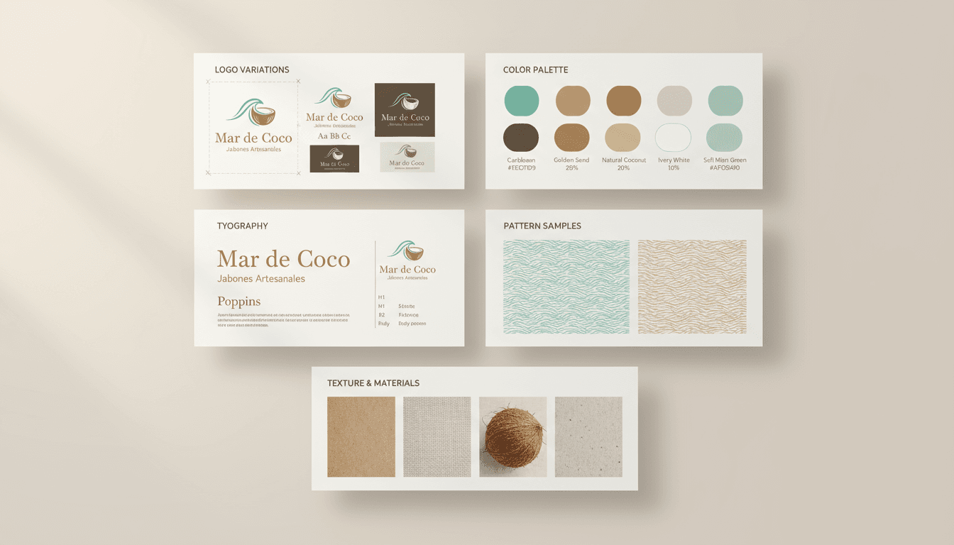 Mar de Coco — Identidad visual