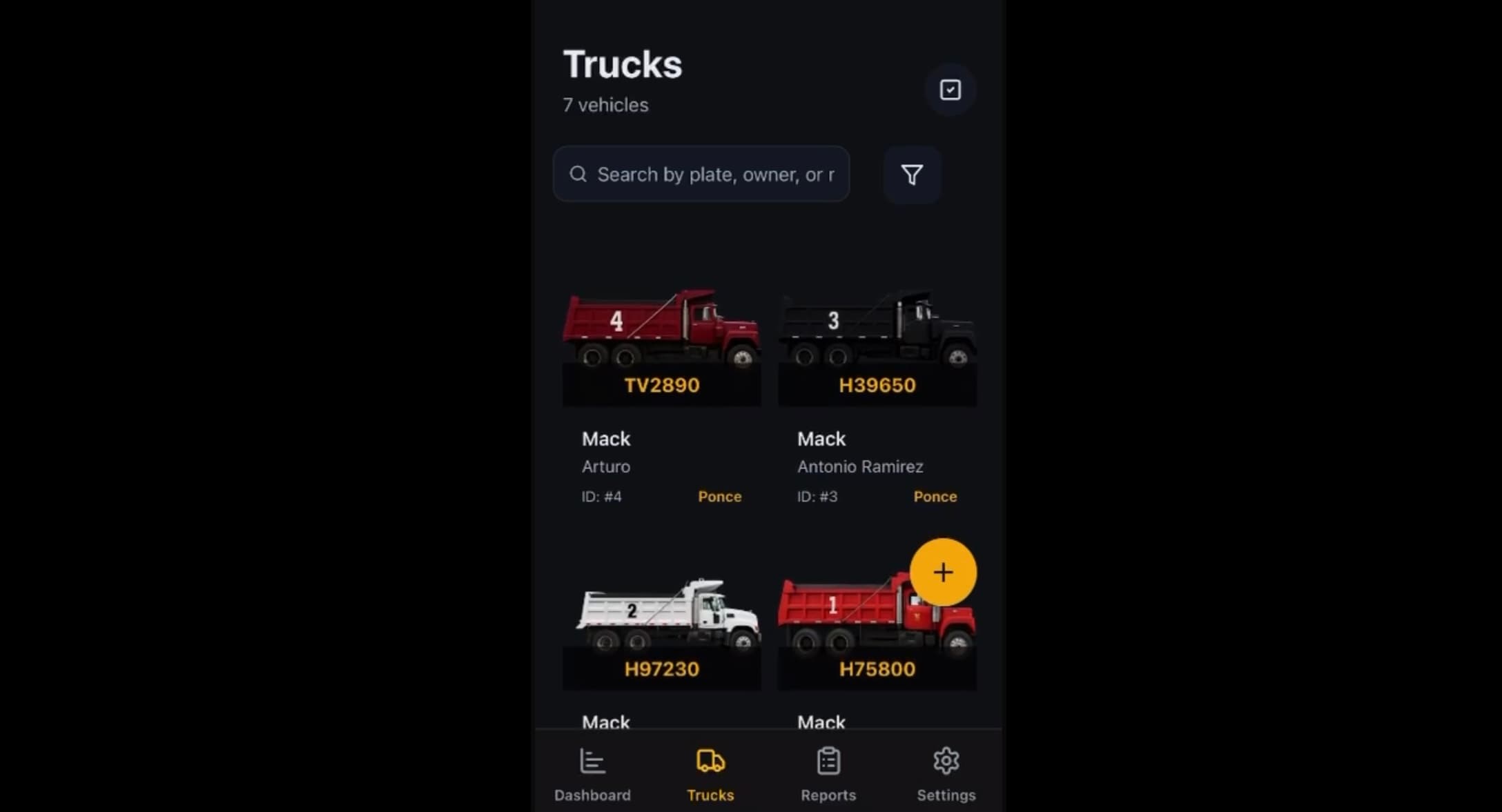 TruckScoope pantalla 5